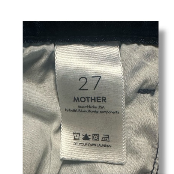 Mother the hustler ankle fray jeans in mint condition size 27 EUC - Picture 12 of 15